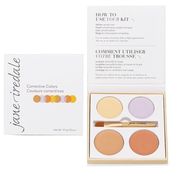 Jane Iredale - Corrective Colors Kit (4x Concealer + 1x Applicator) Image 1