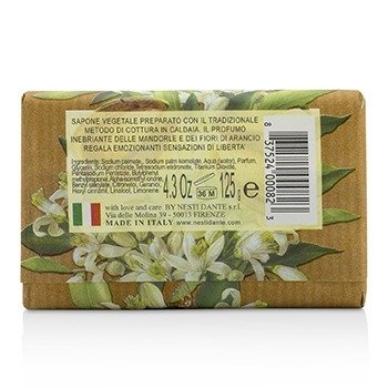 Nesti Dante - Marsiglia In Fiore Vegetal Soap - Almond & Orange Bloosom Image 2