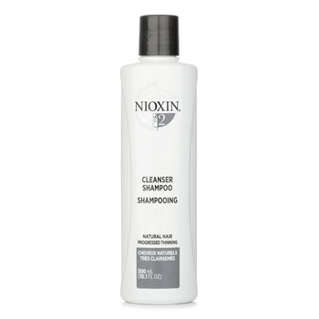 Nioxin Derma Purifying System 2 Cleanser Shampoo (שיער טבעי, הדלדלות מתקדמת) שמפו 300ml/10.1oz