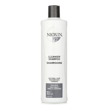 Nioxin Derma Purifying System 2 Cleanser Shampoo (Natural Hair, Progressed Thinning) 500ml/16.9oz