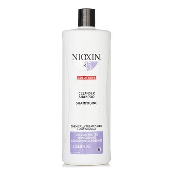 Nioxin شامبو منظف Derma Purifying System 5 (للشعر المعالج كيميائياً والرفيع جداً وآمن على اللون) 1000ml/33.8oz