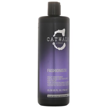 Tigi - Catwalk Fashionista Violet Conditioner - For Blondes and Highlights (Cap) Image 1