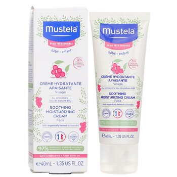 Mustela - Soothing Moisturizing Cream For Face - For Very Sensitive Skin Image 1