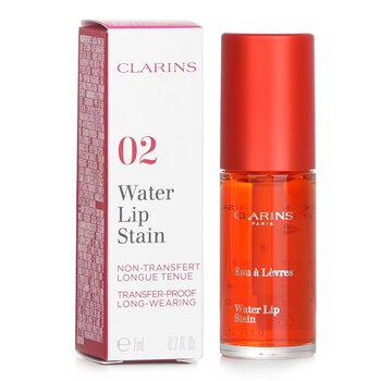 Clarins - Water Lip Stain - # 02 Orange Water Image 1