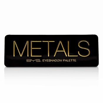 BYS - Eyeshadow Palette (12x Eyeshadow, 2x Applicator) - Metals Image 1