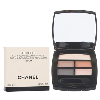 Chanel Les Beiges Healthy Glow Natural Eyeshadow Palette # Light, 4.5 Gm :  : Beauty