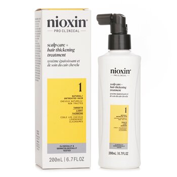 Nioxin - Diameter System 1 Scalp & Hair Treatment (Natural Hair, Light Thinning) Image 1