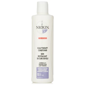 Nioxin Density System 5 Scalp Therapy Conditioner (Chemically Treated Hair, Light Thinning, Color Safe) 300ml/10.1oz