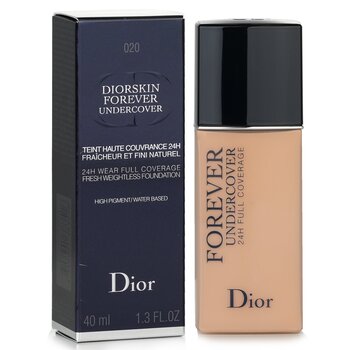 Christian Dior - Diorskin Forever Undercover 24H Wear Full Coverage Water Based Foundation - # 020 Light Beige Image 1