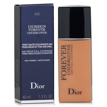 Christian Dior - Diorskin Forever Undercover 24H Wear Full Coverage Water Based Foundation - # 040 Honey Beige Image 1