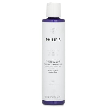Philip B Icelandic Blonde Shampoo (Tone Correcting Brightening Eliminates Brassiness - Blonde, Gray, Silver Hair) 220ml/7.4oz