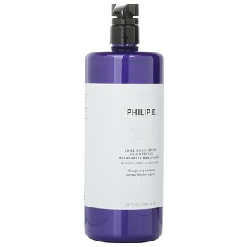 Philip B - Icelandic Blonde Shampoo (Tone Correcting Brightening Eliminates Brassiness - Blonde, Gray, Silver H Image 1