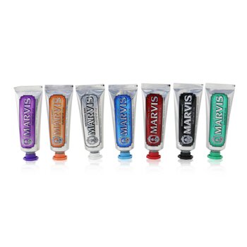 7pcs Toothpaste Set - Flavour Collection (7x25ml/1.3oz) 