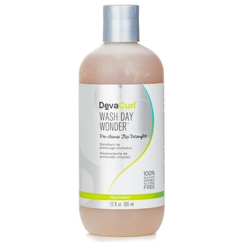 DevaCurl Wash Day Wonder (Pre-Cleanse Slip Detangler - For All Curl Types) מתיר קשרים לשיער מתולתל 355ml/12oz