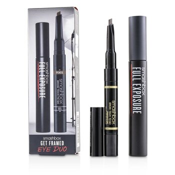 Smashbox - Get Framed Eye Duo Set : ( 1x Full Exposure Mascara, 1x Brow Tech To Go) Image 1