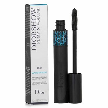 Christian Dior - Diorshow Pump N Volume Waterproof Mascara - # 090 Black Pump Image 1