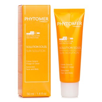 Phytomer - Sun Solution Sunscreen SPF 30 (For Face and Sensitive Areas) Image 1