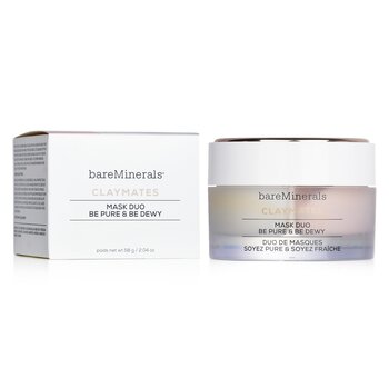 BareMinerals - Claymates Be Pure & Be Dewy Mask Duo Image 1