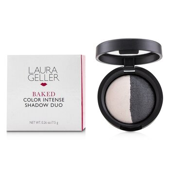 Laura Geller - Baked Color Intense Shadow Duo - # Marble/Midnight Image 1