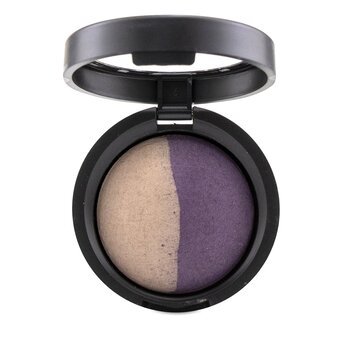Baked Color Intense Shadow Duo - # Slate/Plum (7.5g/0.26oz) 