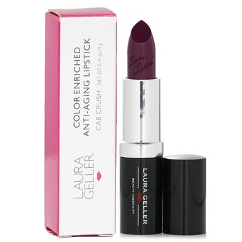 Laura Geller - Color Enriched Anti Aging Lipstick - # Cab Crush Image 1