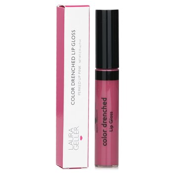 Laura Geller - Color Drenched Lip Gloss - #Perked Up Pink Image 1