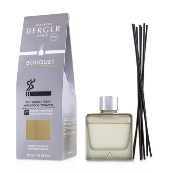 Lampe Berger (Maison Berger Paris) باقة معطرة على شكل مكعب فنِّي - تزيل رائحة التبغ N°2 (منعش وفوَّاح) 125ml/4.2oz