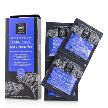 Apivita - Express Beauty Face Mask with Sea Lavender (Moisturizing & Anti-Pollution) Image 1