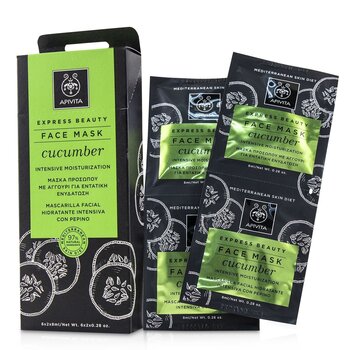 Apivita - Express Beauty Face Mask with Cucumber (Intensive Moisturization) Image 1