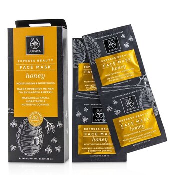 Apivita - Express Beauty Face Mask with Honey (Moisturizing & Nourishing) Image 1