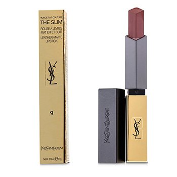 Yves Saint Laurent - Rouge Pur Couture The Slim Leather Matte Lipstick - # 9 Red Enigma Image 1