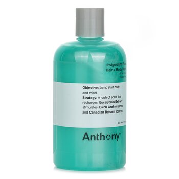 Anthony - Invigorating Rush Hair & Body Wash (All Skin Types) Image 1