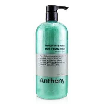 Anthony 安東尼  洗髮沐浴露Invigorating Rush Hair & Body Wash(所有膚質適用) 946ml/32oz