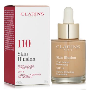 Clarins - Skin Illusion Natural Hydrating Foundation SPF 15 #110N Image 1