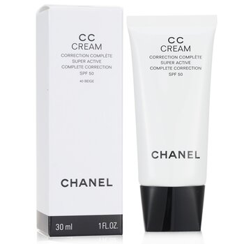 Chanel CC Cream Super Active Complete Correction SPF 50 # 40 Beige