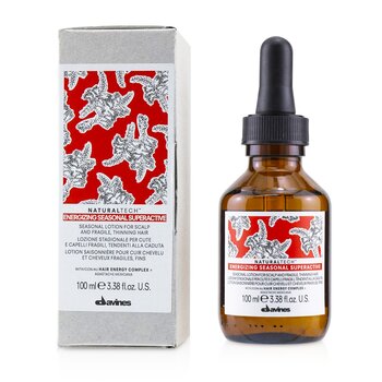 Davines - Natural Tech Energizing Seasonal Superactive Seasonal Lotion (For Scalp and Fragile, Thinning Hair) Image 1