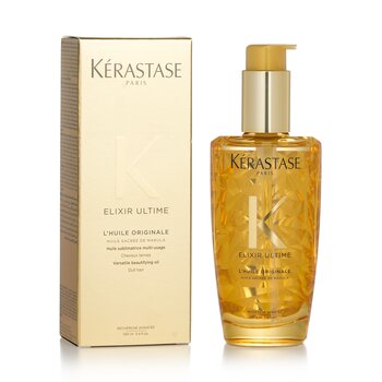 Kerastase - Elixir Ultime L'Huile Versatile Beautifying Oil (Dull Hair) 100ml/3.4oz - Treatments | Free Worldwide Shipping | Strawberrynet OTH