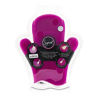 Sigma Beauty - 2X Sigma Spa Brush Cleaning Glove - # Pink Image 2