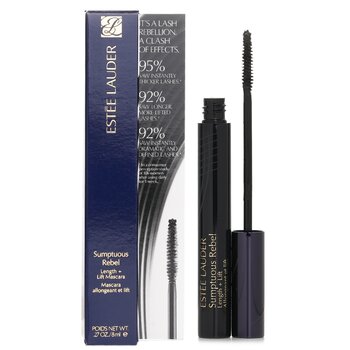 Estee Lauder - Sumptuous Rebel Length + Lift Mascara - # 01 Black Image 1