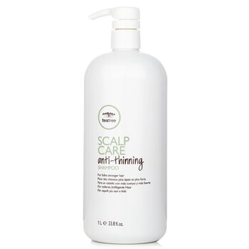 Paul Mitchell Tea Tree Scalp Care Anti-Thinning Shampoo (For Fuller, Stronger Hair) 1000ml/33.8oz