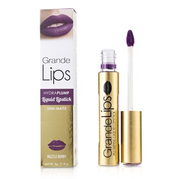 Grande Cosmetics (GrandeLash) - GrandeLIPS Plumping Liquid Lipstick (Semi Matte) - # Razzle Berry Image 1