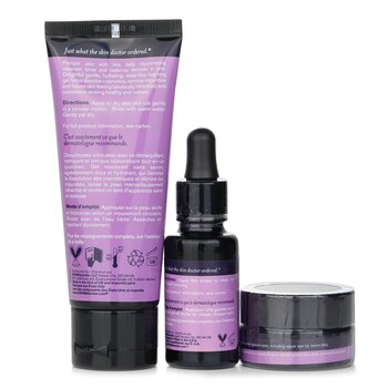 DERMAdoctor - Kakadu C Vitamin C Brightening Kit: Daily Cleanser 70ml + 20% Vitamin C Serum 15ml + Eye Souffle 15ml Image 2