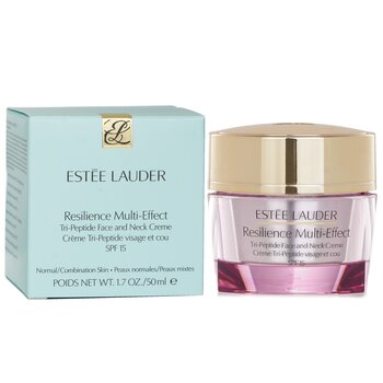 Estee Lauder - Resilience Multi-Effect Tri-Peptide Face and Neck Creme SPF 15 - For Normal/ Combination Skin Image 1