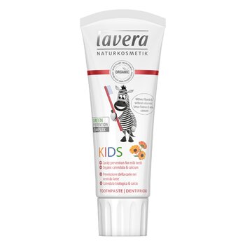 Toothpaste for Kids - With Organic Calendula & Calcium (75ml/2.5oz) 