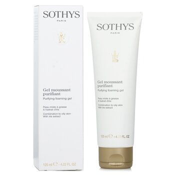 Sothys - Purifying Foaming Gel - For Combination to Oily Skin, With Iris Extract Image 1