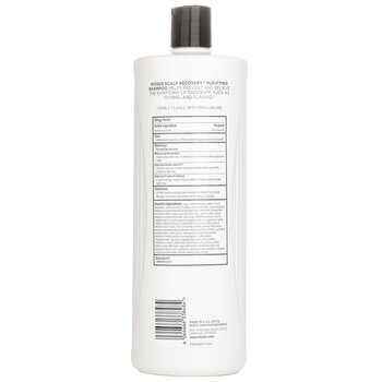 Nioxin - Scalp Recovery Pyrithione Zinc Purifying Shampoo (For Itchy Flaky Scalp) Image 2