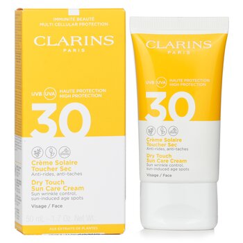 Clarins - Dry Touch Sun Care Cream For Face SPF 30 Image 1