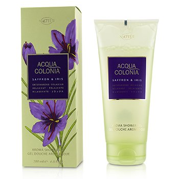 4711 - Acqua Colonia Saffron & Iris Aroma Shower Gel Image 1