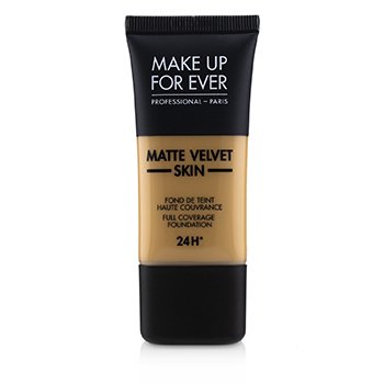 Make Up For Ever Matte Velvet Skin Full Coverage Foundation - # Y405 (Golden Honey) 30ml/1oz