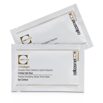 Cellcosmet CellEctive CellCollagen Eye Contour Relaxing Smoothing Cellular Sheet Masks (5x2patchs) 